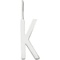 Design Letters 10Mm 925 Sterling Silver A-Z - Silver - 10 MM