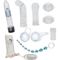 You2Toys Crystal Clear - Seksivälinesetti, pareille, monipuolinen