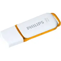 Philips FM12FD75B/00, 128 GB, USB A-tyyppi, 3.2 Gen 1 (3.1 Gen 1), Suojus, 8 g, Oranssi, Valkoinen
