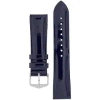 Hirsch Diva kiiltävä sininen nahkaranneke 015 36 1 80 16mm