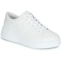 Camper for woman. K200508-041 Runner Up casual white leather sneakers (36), Laces