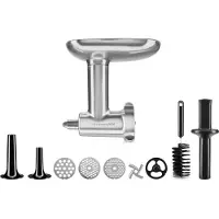 KitchenAid 5KSMMGA, Ruokamylly, Hopea, Alumiini, Ruostumaton teräs, 1,9 cm, 139 mm