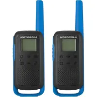 Motorola TALKABOUT T62, Ammattikäytön radiopuhelin (PMR), 16 kanavaa, 12500 MHz, 8000 m, LCD, Micro-USB