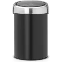 Brabantia Touch Bin (seinälle) muovi sisäastia 3 L Musta