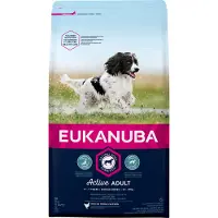 Eukanuba 3kg Eukanuba Adult Medium Breed Chicken koiranruoka