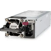 HP HPE - Virtalähde - pikapistoke/redundantti (plug-in-moduuli) - Flex Slot - 80 PLUS Platinum - AC 100-240 V - 500 Watt - 563 VA