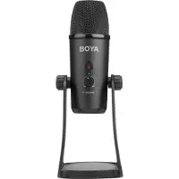 Boya BY-PM700, USB, kondensaattori -mikrofoni, musta