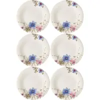 Villeroy & Boch Mariefleur Gris -lautanen, 21 cm, 6 kpl
