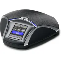 Konftel 55Wx, IP-neuvottelupuhelin, Keskikokoinen huone, 30 m², Painikkeet, Kosketus, Musta, LCD (910101082)
