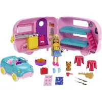 Barbie Chelsea Camper matkailuauto