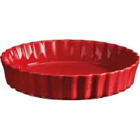 Emile Henry - Piirakkavuoka 28 cm Punainen