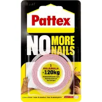 Pattex kaksipuoleinen asennusteippi 120kg:lle 1,5m