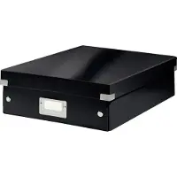 Leitz Lajittelulaatikko Click&amp;Store Medium Musta