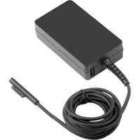 MicroBattery MBXMS-AC0001 virta-adapteri ja vaihtosuuntaaja Sisätila 60 W Musta