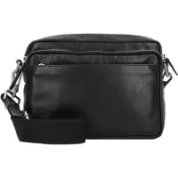 PICARD Buddy Crossbody-laukku Nahka 24 cm Musta