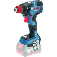 Bosch GDX 18V-200 C, Iskuväännin, Harjaton, Musta, Sininen, Punainen, 1/4", 3400 RPM, 200 Nm - SOLO