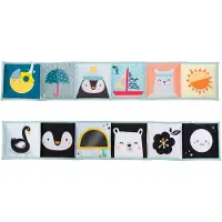 Taf Toys Book North Pole opettavainen kontrastikirja vauvoille 1 kpl