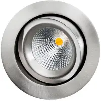 SG ARMATUREN Junistar isosafe dimtowarm brushed steel 7w