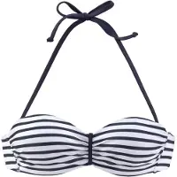 Venice beach Bikinitoppi laivastonsininen / valkoinen