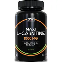 QNT Maxi L Carnitine Energy and Fat Burner Tabletter - 1000 mg - Förpackning om 90