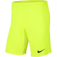 Nike Shortsit Dry Park Iii - Neon/musta Lapset, koko S: 128-137 cm