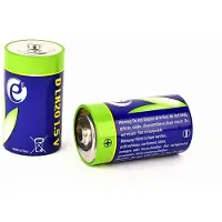 Gembird Alkaline D-Zellen-Batterie, 2er-Pack (EG-BA-LR20-01)