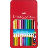 Faber-Castell Värikynät - Grip - Vesiväri - 12 kpl - Multi - - OneSize - Värityssarjat