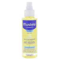 Mustela Bébé Baby Olio da massaggio idratante per neonati dalla nascita formato 100ml