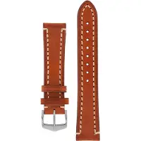 Hirsch Liberty kullanruskea nahkaranneke 1090 02 70 18 mm