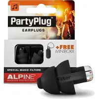 Alpine PartyPlug festivaaleille ja juhlimiseen - Musta