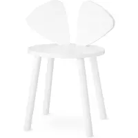 Nofred Mouse School Tuoli, White