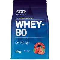 Star Nutrition Whey-80 Heraproteiini 1 kg