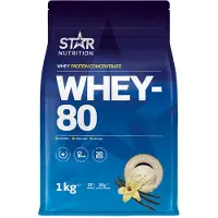Star Nutrition Whey-80 Vanilla 1000g