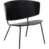Ferm Living Herman Lounge Tuoli - Black