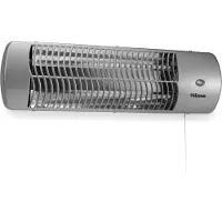 Tristar KA-5010 Kylpyhuoneen säteilylämmitin, 1200 W, IP24, Seinäasennettava, Ruostumaton teräs