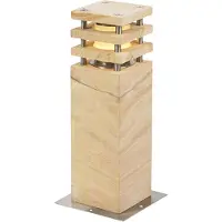 QAZQA Moderni ulko-lattiavalaisin hiekkakivi 40 cm - Grumpy