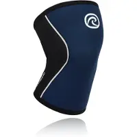 Rehband Rx Knee-Sleeve 5mm Black/Navy Muut asusteet M