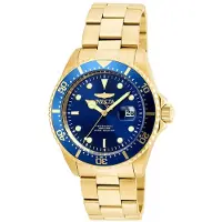 Invicta Pro Diver Quartz Wristwatch Male Gold