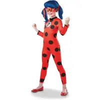 Miraculous Ladybug Tikki Naamiaisasu + Naamio, 3-4 vuotta