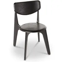 Tom Dixon Slab Dining tuoli Musta