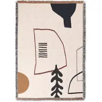 Ferm Living Mirage torkkupeitto, luonnonvalkoinen