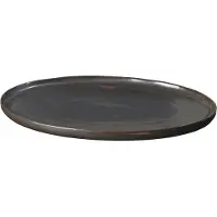 Broste Copenhagen Fad Oval 'Esrum Night' L - Brown - Ø 26 CM