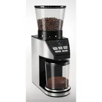 Melitta Calibra -espressokahvimylly 375 g, musta / ruostumaton teräs