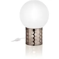 Slamp Pöytävalaisin , Harmaa, Olohuone, Muovi