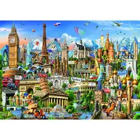 Educa Europe Landmarks 2000p palapeli