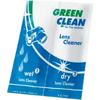 Green Clean 10 kpl Green Clean WET + DRY 2-in-1 Lens Cleaner LC-7010-10