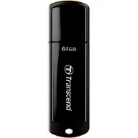 Transcend JetFlash 700 USB 3.1 Gen 1 64 Gt -muistitikku, musta
