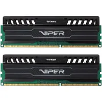 Patriot Viper 3 Black Mamba 16 Gt (2 x 8 Gt) DDR3 1866 MHz, CL10 -muisti (XMP)