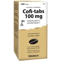 Raw Organic Vitabalans Cofi-tabs 100mg, 100tabl.
