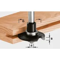 Festool Reunaurajyrsinterä HW D40x3